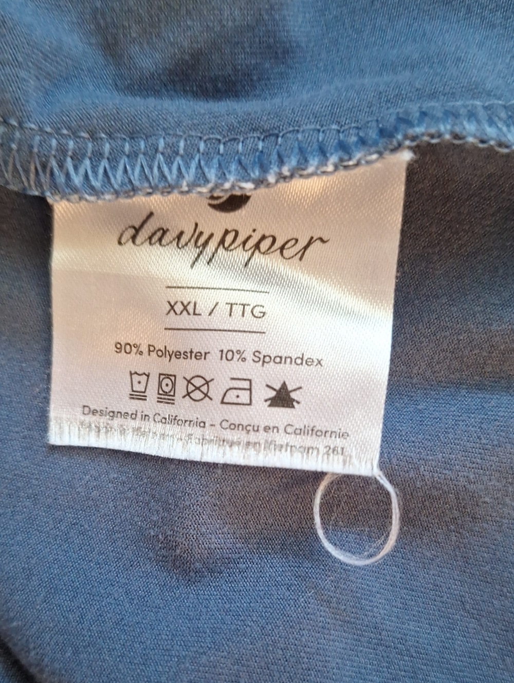 Davy Piper Slate Blue Lounge Set - Picture 4 of 4